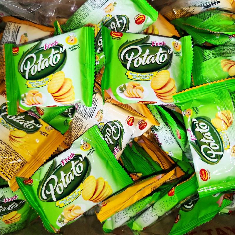  1Kg Bánh Khoai Tây Potato Minh Phát  Snack Ăn Vặt  