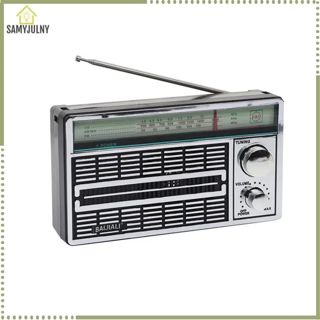 Đài FM AM SW Di Động SAM, Đài Bỏ Túi Điều Chỉnh Dễ Dàng, Loa Retro Lâu Dài Nhất, Dành Cho Người Già, Chạy Tại Nhà