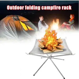 Glodpuppe Stand Api Unggun Portable Solid Fuel Camping Tool - EZ203 Alat