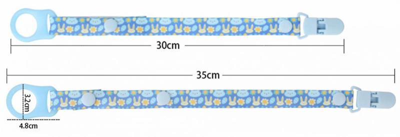 Product Introduction of Baby Pacifier Clip Pacifier Anti-lost Chain Dummy Clip Nipple Holder Newborn Teething Soother Chew Dummy Chains Baby Accessories 16