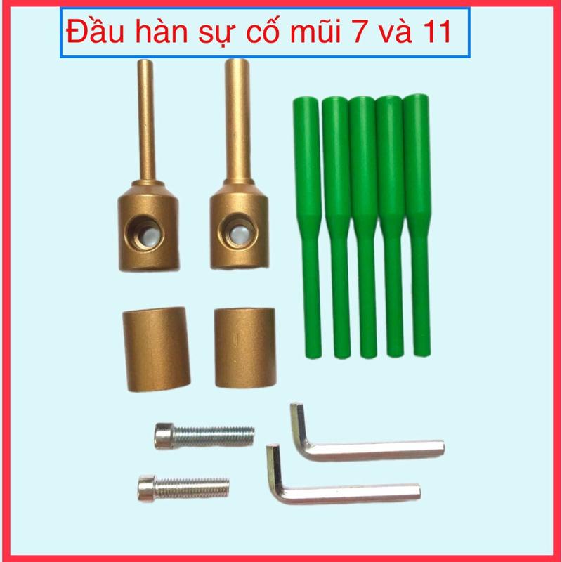 Đầu hàn sự cố dùng cho ống nhiệt ppr sử lý lỗ thủng mũi 7 và 11 may hanong vn bảo hành của nhà cung cấp que hàn dưới nước