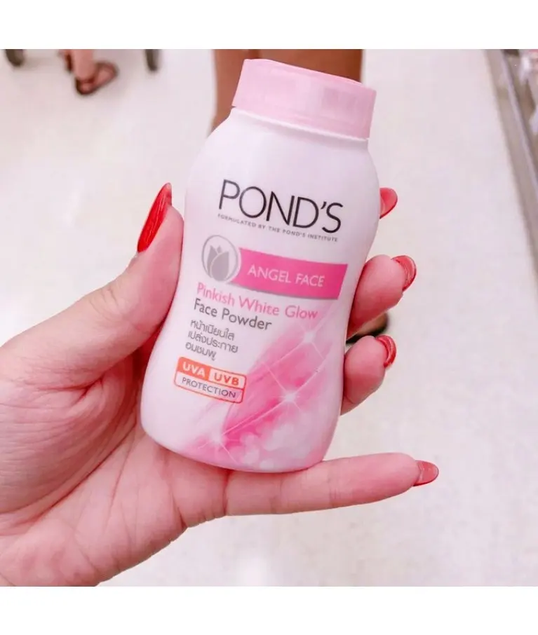 Phấn phủ trang điểm PONDS hỗ trợ trắng hồng 50g