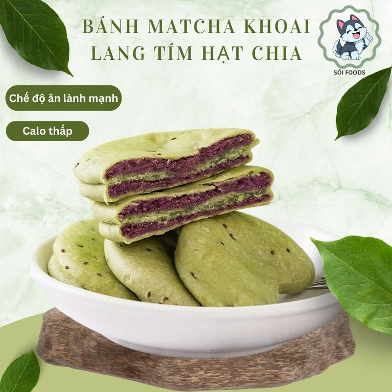 [Ưu đãi] Bánh Matcha khoai lang tím hạt chia Mộc Hương Xanh - TikTok ...