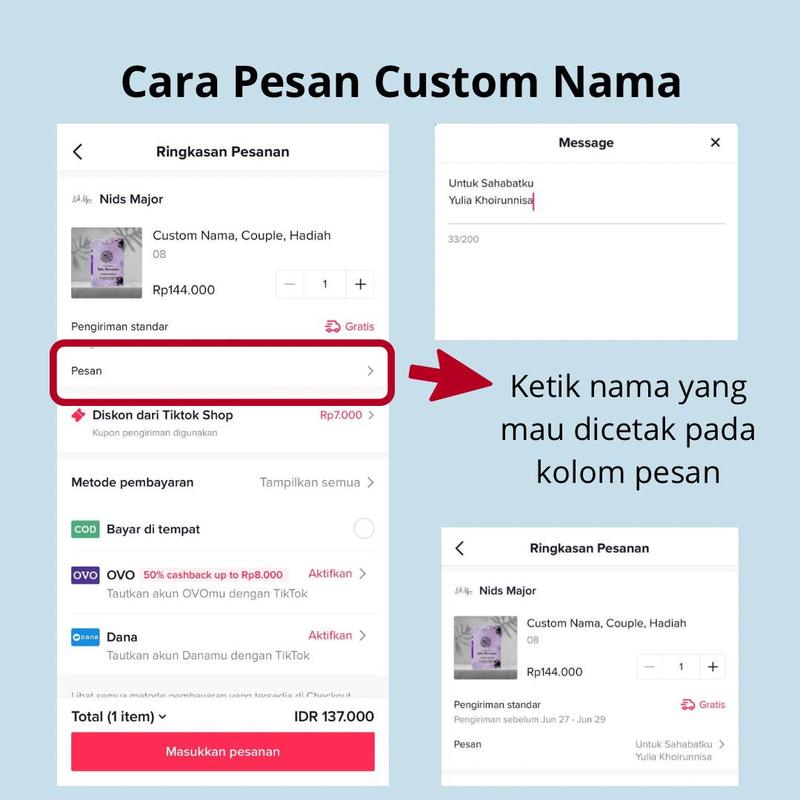 Product Introduction of Quran Custom Nama by Nadira.id Ukuran A5 1