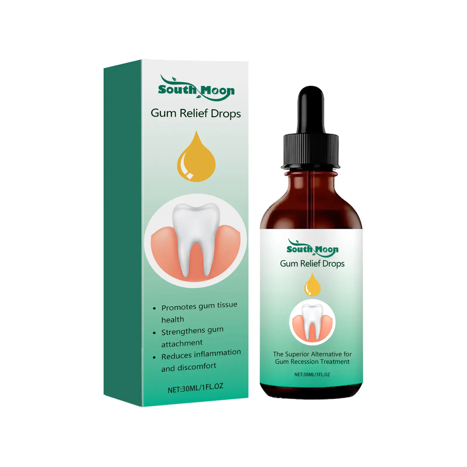 South Moon Gum Care Drops Care Gum Care Gum Relief Periodontal Blistering Oral Cleaning Care Drops