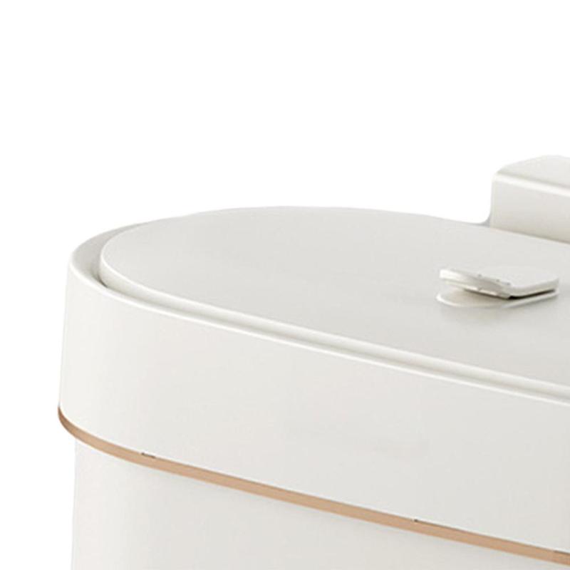 Product Introduction of Hanging Trash Can for Kitchen Compact Trash Can with Cover Under Sink Trash Bin Waste Bin for Cupboard Bedroom Cabinet Door 2