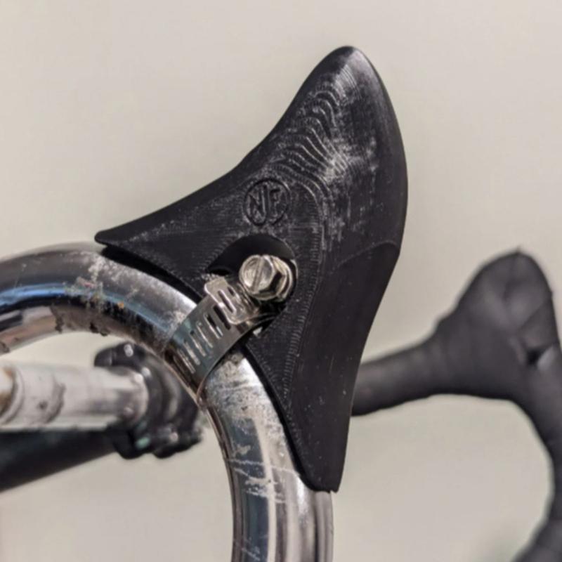  Cặp Tay Hoods Giả Phanh Ver2.0  Kèm Đai Xiết  Cho Xe Đạp Ghi Đông Cong Sừng Trâu Fixed Gear 