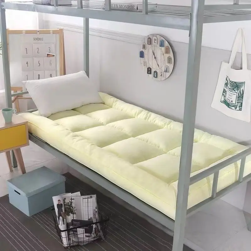 Nệm dày, kích thước đơn, thích hợp cho sinh viên đại học, có sẵn trong 0,9M và 1M hoặc 1,2M, đệm giường tầng, đệm 80cm