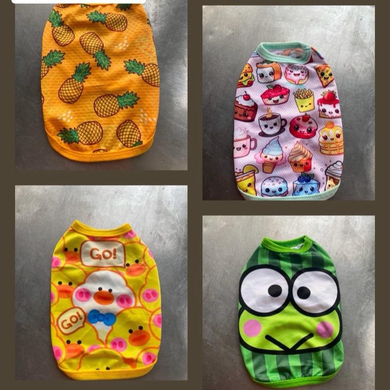 Áo ba lỗ cho chó mèo thiết kế 2025