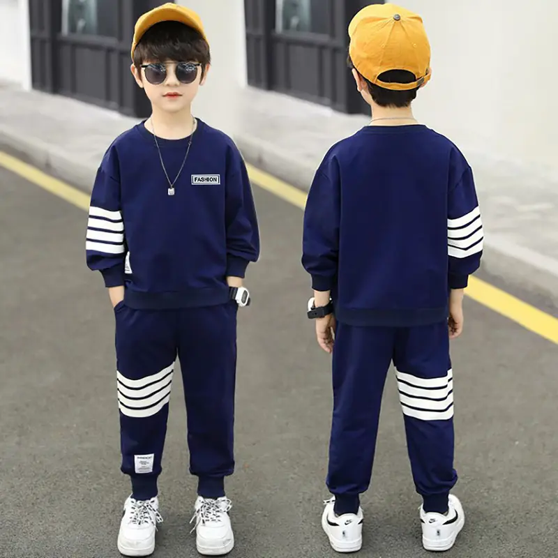 Bộ quần áo thu đông cho bé trai 15-45kg mẫu mới nhất 2024. set bộ thu đông cho bé trai 4-14 tuổi. bộ nỉ dài tay cho bé trai 4