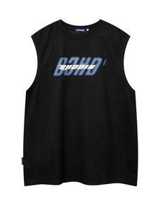 Men's Letter Print Tank Top, Casual Fashion Crew Neck Top for Summer, Men's Clothes for Daily Wear
