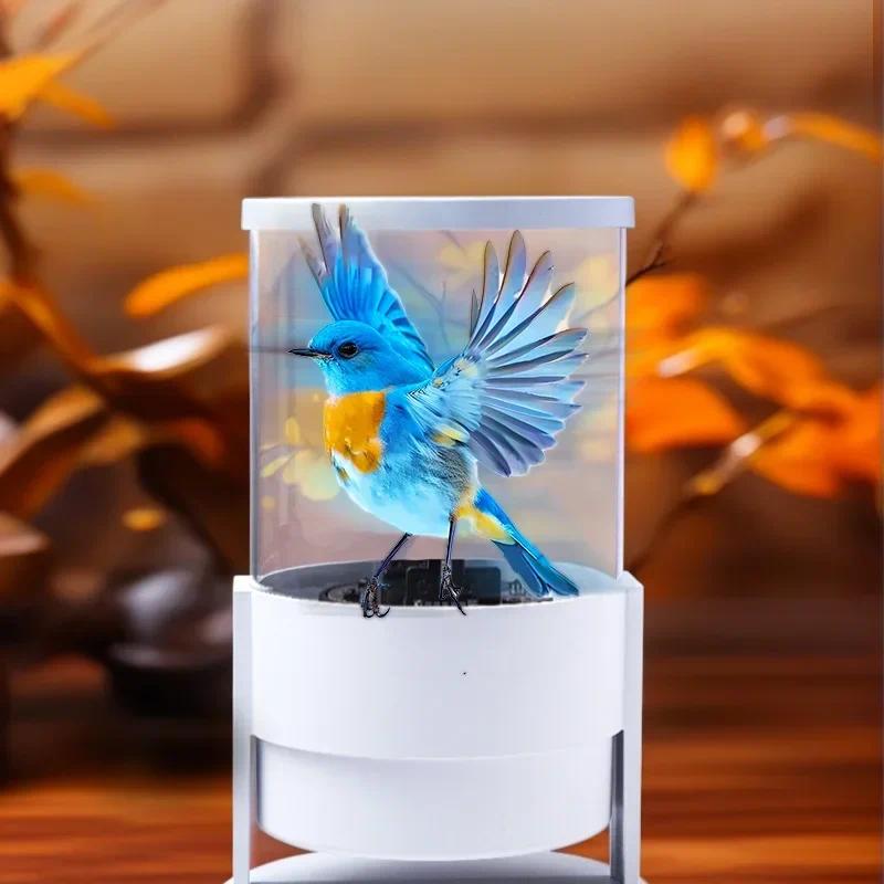 5D Hologram Projector Fan 360 Degree Cylindrica Screen Advertising Display Machine LED Light Beads WIFI Bluetooth Control - Image 3
