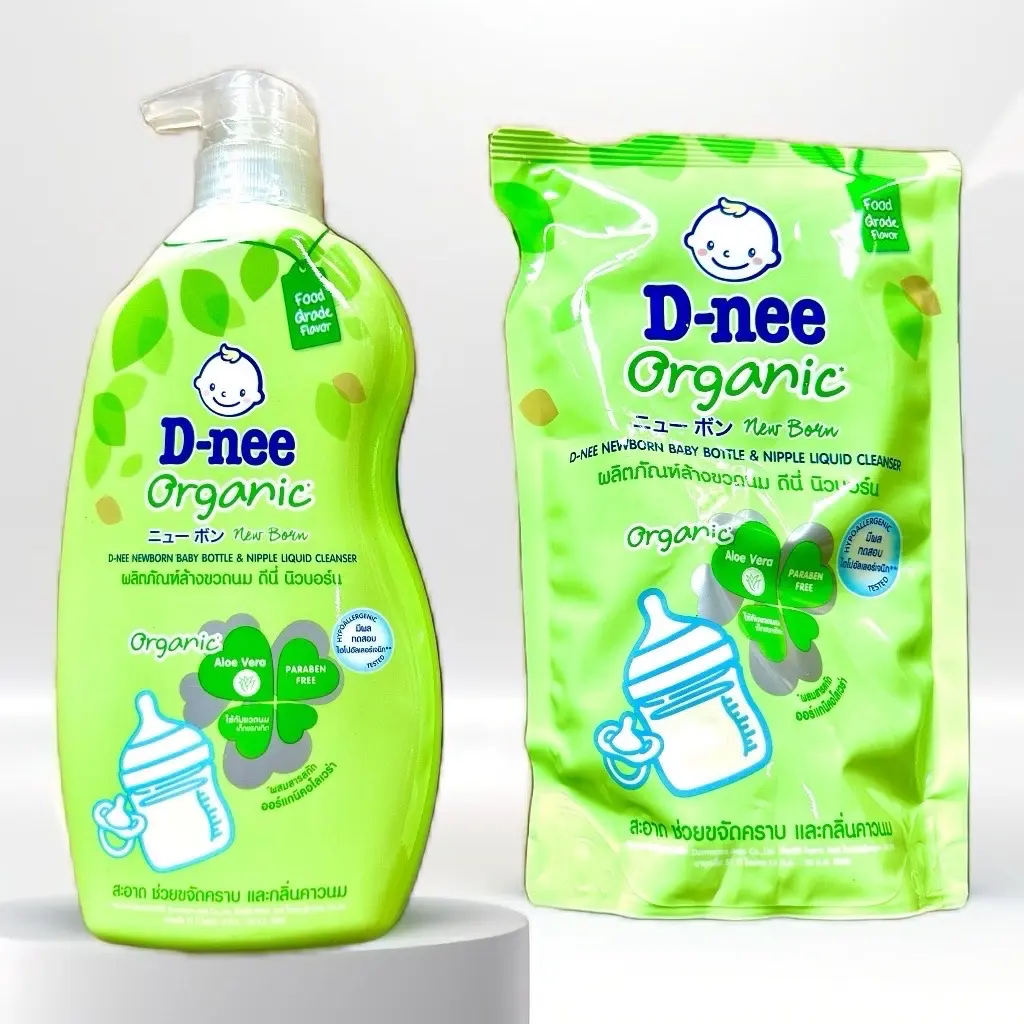 Súc Bình Sữa D-nee Chai 600ml : Túi 550ml Xuất sứ Thái Lan Cho Bé