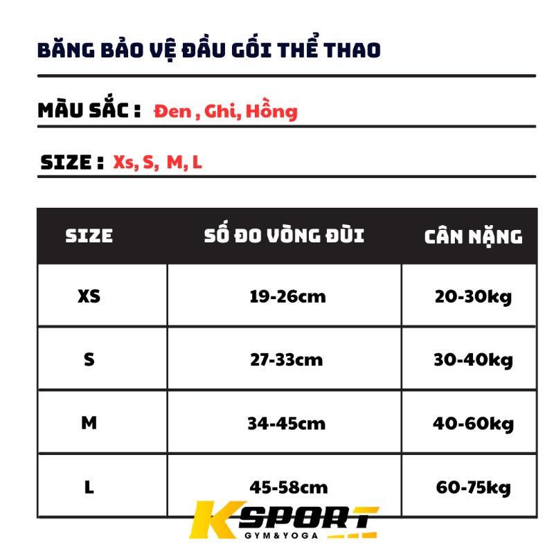 Băng gối thể thao, bảvệ đầu gối tập yoga, gym, bóng đá,bóng chuyền, chạy bộ...Phụ kiện bảvệ chơi thể thao Sport 8