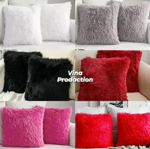 PAKET BANTAL BULU ISI SILICON 50 RB DAPAT 5 PCS/BANTAL SOFA RASFUR Murah dan elegan by vinasoft