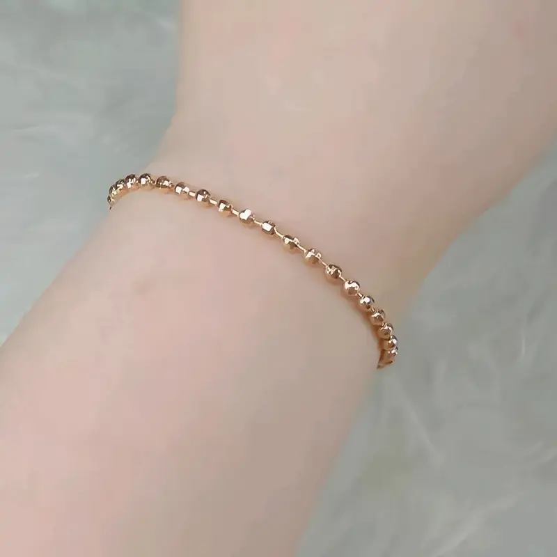 [ Beli 2 Produk Apapun Gratis 1 ] La Vienne - Hazel I - Gelang Rantai Titanium Wanita Anti Karat Aesthetic - Perhiasan Elegan Cantik Mewah Simple Bracelets 0