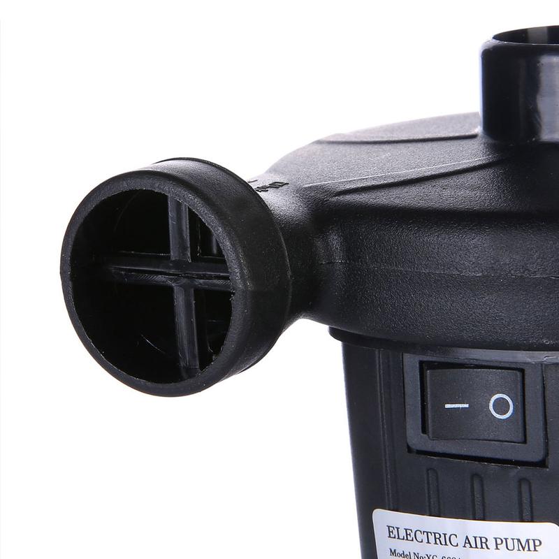 Longgrat Car Auto 12V 3 Nozzles Inflatable Air Suction Pump Electric Compressor Accessory 2