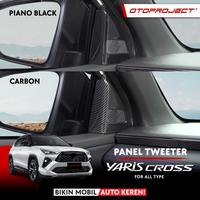 Gambar Otoproject - Panel Tweeter Yaris Cross Carbon | Tutup Speaker Tweeter Yaris Cross - CARBON dari Otoproject Kota Surabaya 1 Tokopedia