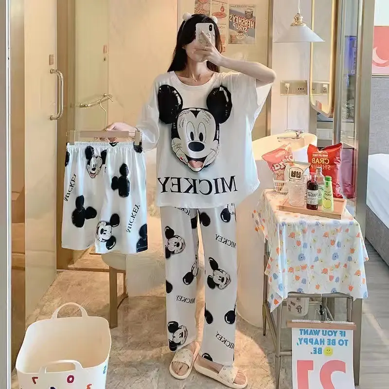 [TOYOU SHOP M28] PIYAMA 3 IN 1 | BAJU TIDUR WANITA | PIYAMA CP WANITA | SETELAN WANITA 7