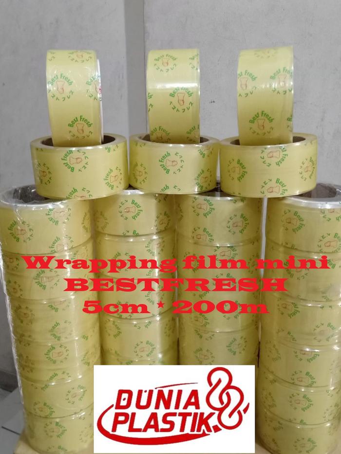 Promo [Premium] BEST FRESH Wrapping MINI 5cm*200m plastik wrap / cling ...