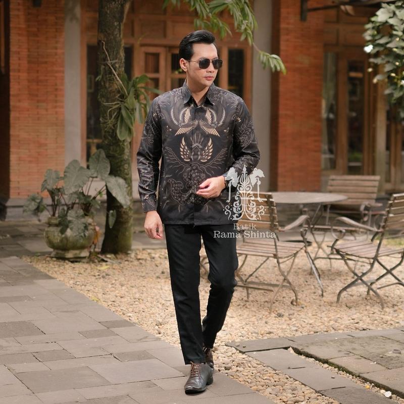 Batik Rama Shinta Motif Kalingga Kemeja Batik Lengan Panjang Pendek ...