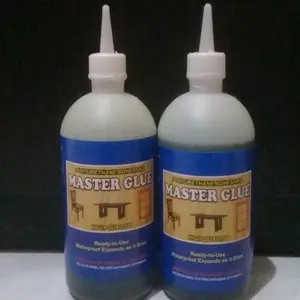 Lem Kayu, Lem PU Masterglue-500gr (Buat Kayu Basah dan Kering)