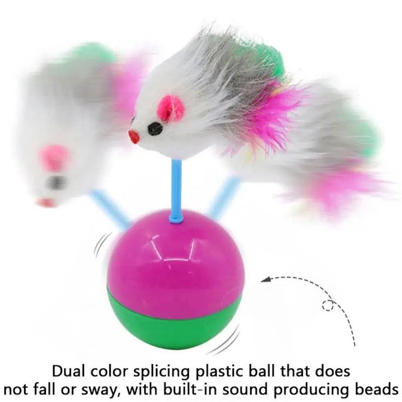 Product Introduction of Undefeated Mouse Plush Teaser Cat Supplies Dog Pet Toys 25