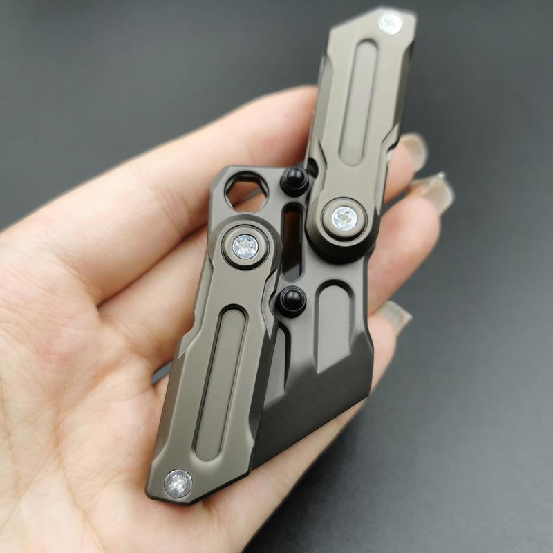 Product Introduction of Metal Fidget Spinner Toy, 3 Counts Finger Spinner Toy, Stress Relief Toy for Boys & Girls, Fun Gift for Friends 7