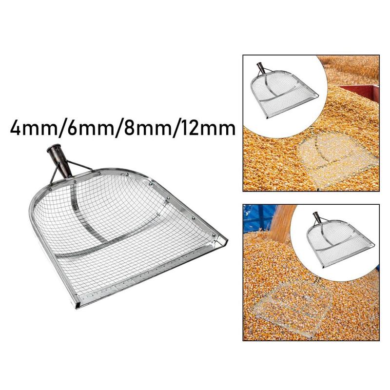 Filter Screen Soil Shovel Portable Multiuse for Hourglass Soil Dates Peanuts 4