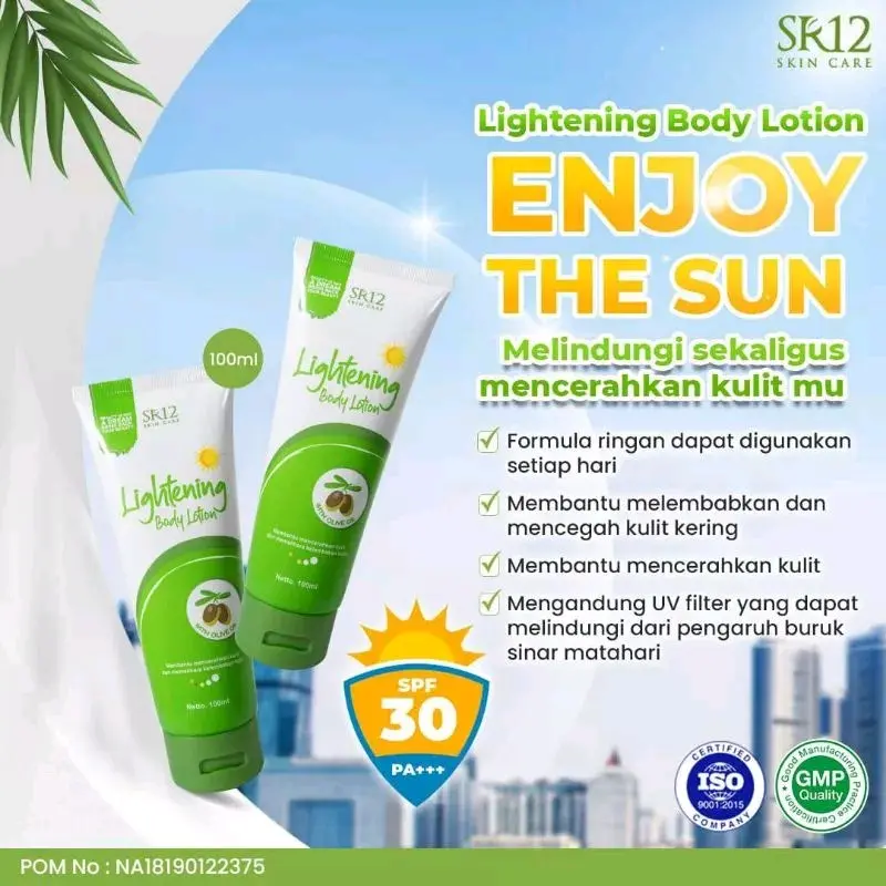 SR12 Lightening Body Lotion 100ml / Anti UV / SPF 30 PA+++ 3