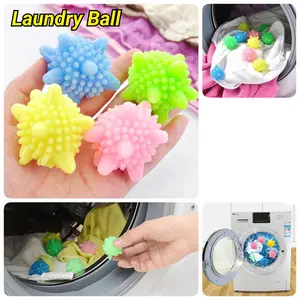 3 PCS Bola Laundry Bola Mesin Cuci Pencuci Baju Bola Karet Mesin Cuci Duri
