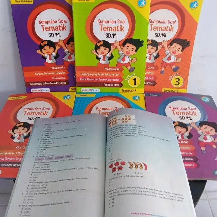 Buku kumpulan soal tematik kelas 1-6/PROMO hanya 5.000