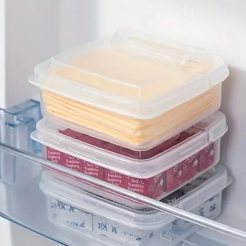 Food Storage Box, Portable Refrigerator Fresh Keeping Box, Cheese Storage Box, Kitchen Storage Container 5