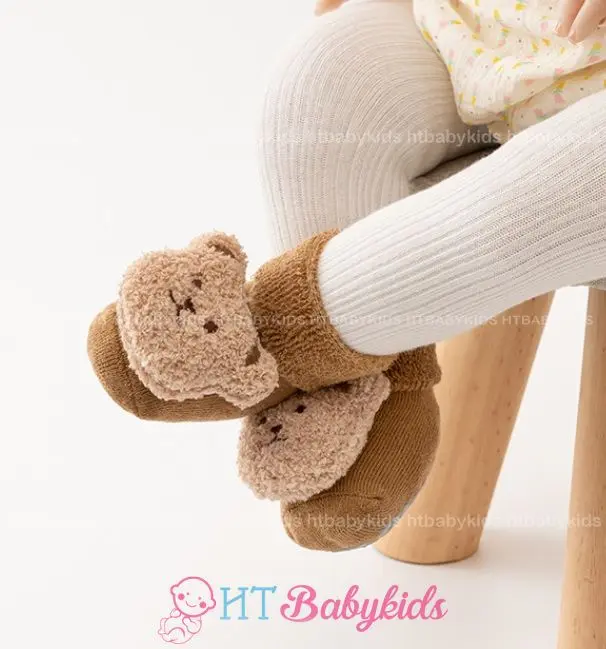 Vớ Tất Gấu Dày Hình Thú Mềm Mại Cho Bé - HÀNG LOẠI 1 6