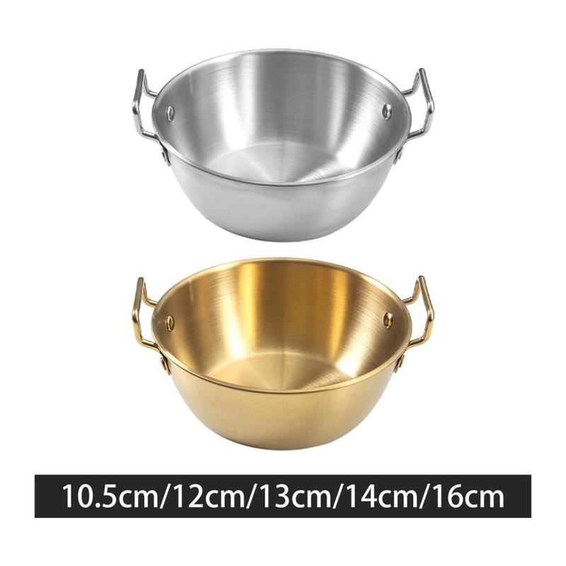 Nồi Nấu Mì Ramen, Nồi Súp Kim Chi, Nồi Nấu Súp Bằng Thép Không Gỉ, Thích Hợp Cho Bếp Ga, Bếp Du Lịch RV Ngoài Trời, Nồi Đầu 1