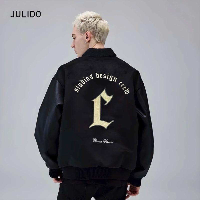 Áo khoác Varsity Dạ Phối Tay Da Menswear