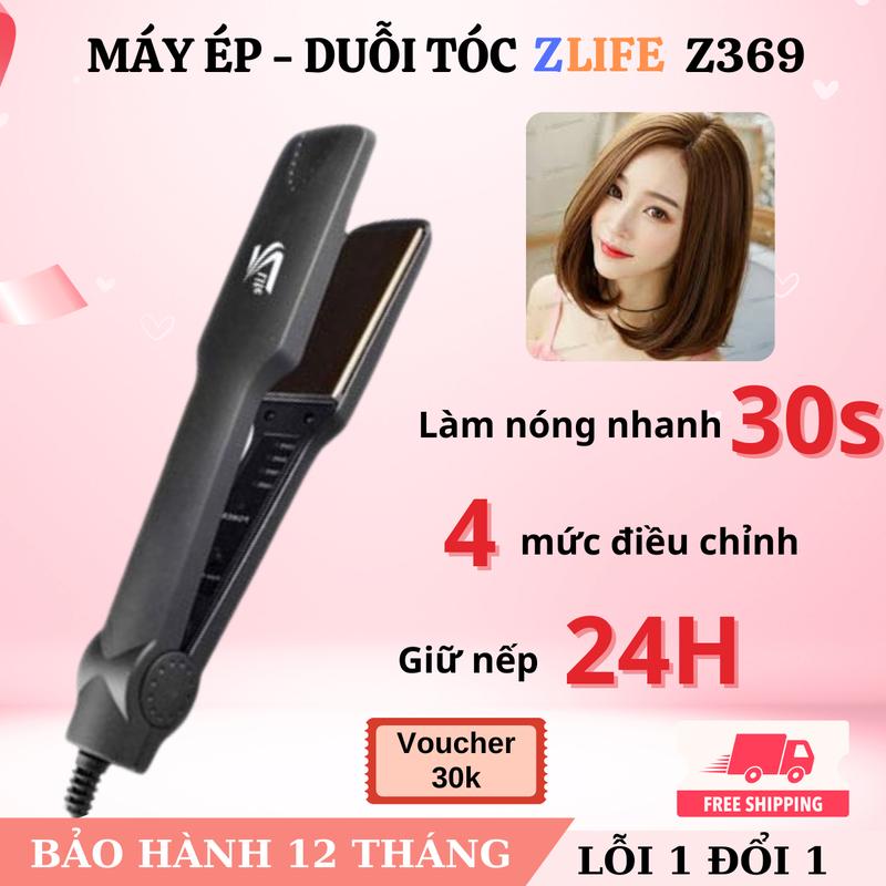  Máy duỗi tóc ép tóc Zlife Z369 máy là kẹp làm thẳng tóc chính hãng kéo tóc thẳng không gây hư tổn  Nữ Women 