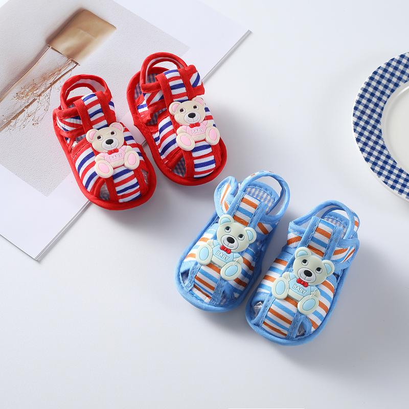 Product Introduction of Dép Xăng Đan Trẻ Em, Cho Em Bé Và Trẻ Mới Biết Đi, Trang Phục Mùa Hè, Thiết Kế Kẻ Sọc Hoạt Hình, Thích Hợp Cho Các Hoạt Động Ngoài Trời Và Thường Ngày Giày Tập Đi Cho Em Bé Gái Và Bé Trai, Giày Thường Ngày 14