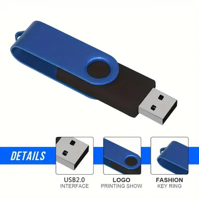 Flash Drive 8gb SamData 8GB USB Flash Drive Swivel Design