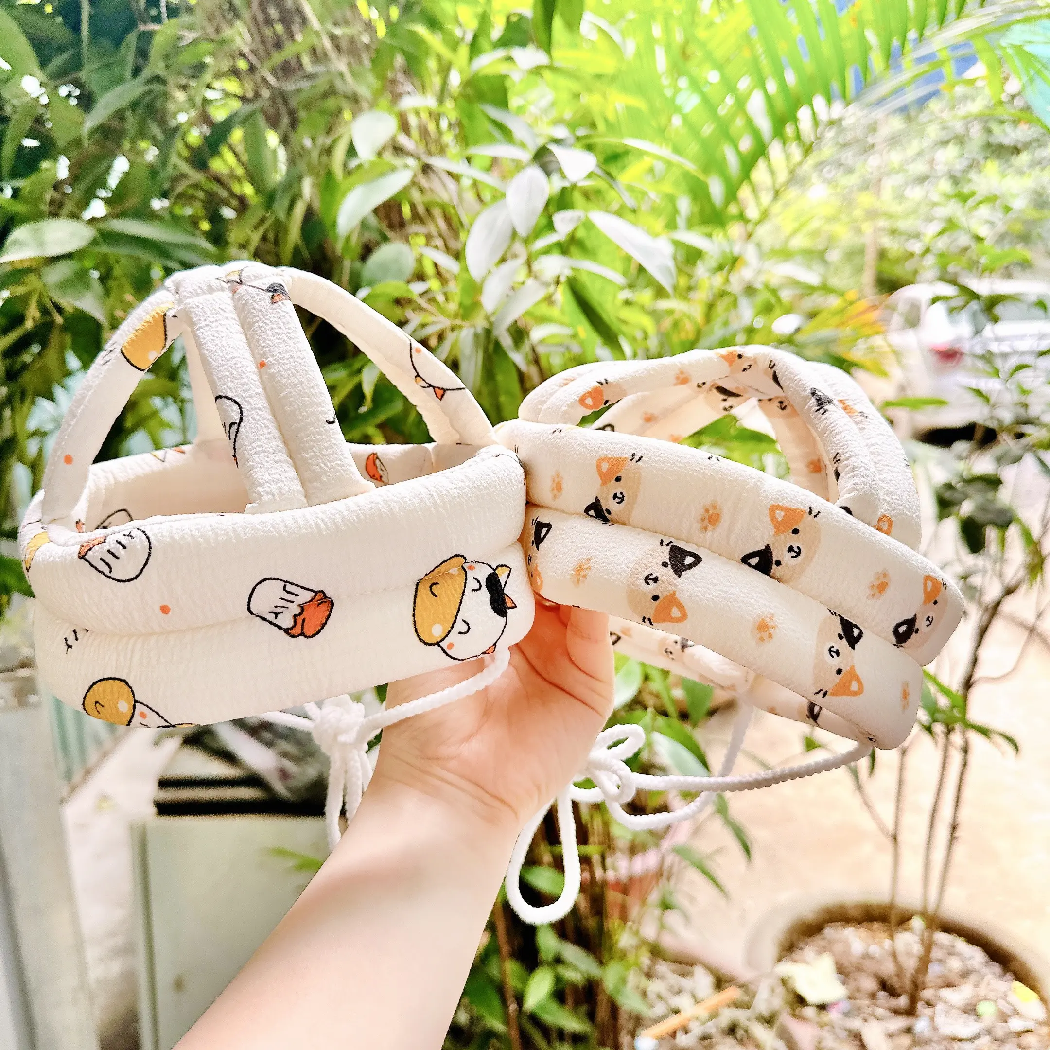 Mũ bảo vệ đầu cho bé tập đi và tập ngồi nhiều hình đáng yêu từ 5-36 tháng tuổi (mã mới 2023)