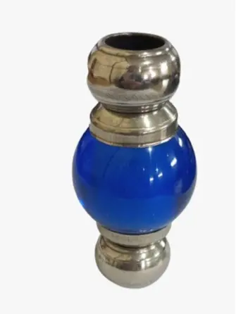 Bandul Akrilik Biru 3/4" ornamaen pagar pintu balkon kanopi 3