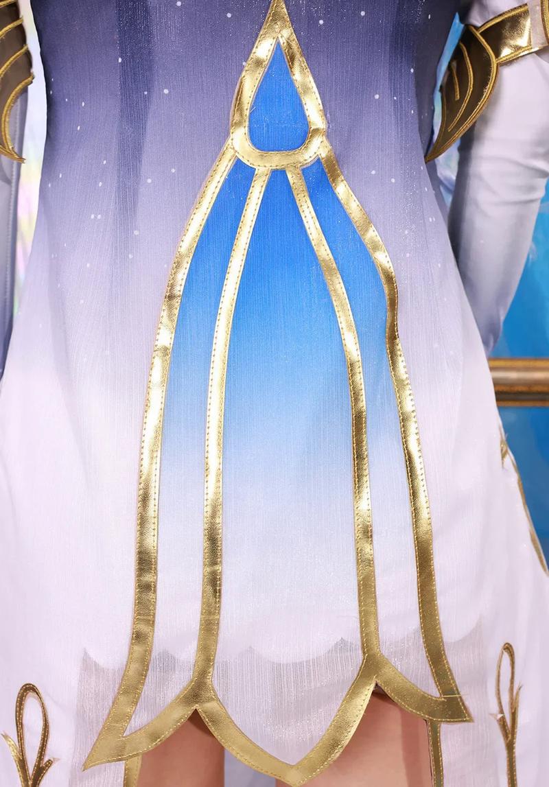 Product Introduction of Trang Phục Hóa Trang, Furina Cosplay Trò Chơi Genshinimpact Focalors, Tóc Giả Nhập Vai Trò Chơi Thần Nước Fontaine, Phim Hoạt Hình Với Đạo Cụ Anime 20