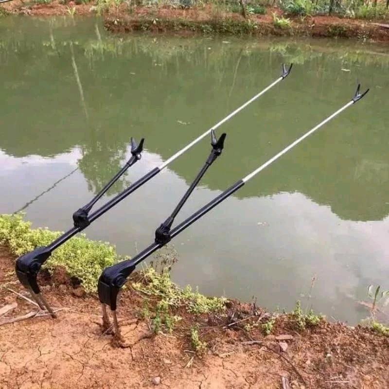 Jagrak Joran Pancing HITAM/ Jagrak Tegek Jagrak pancing Alat Ikan Ikan 1