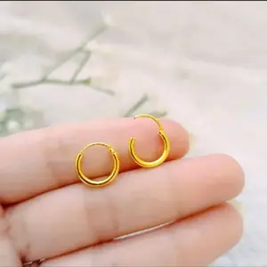 Anting Gipsy Anak Bayi Titanium Gold Fashion Anak TerlariS