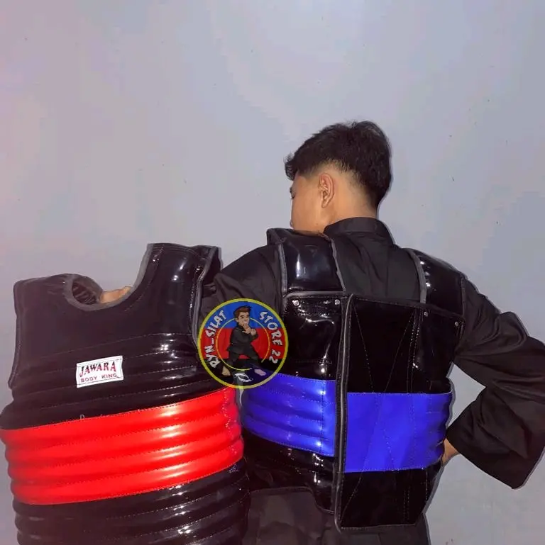 (Sepasang) Body protector aturan baru Jawara Velcro standar Internasional Outdoor 1