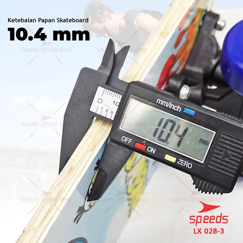 SPEEDS Skateboard Anak Papan Luncur Papan Roda Bergambar Olahraga 028-1705 2
