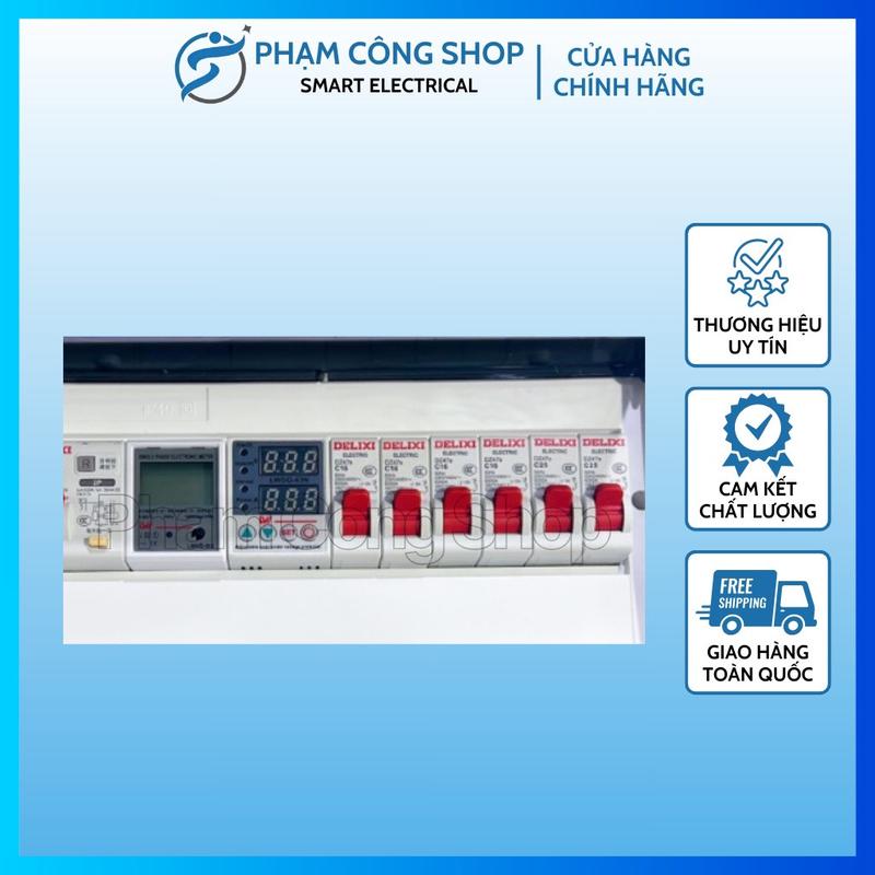 Tủ điện tổng gia đình đầy đủ chức năng - An toàn hơn cho gia đình