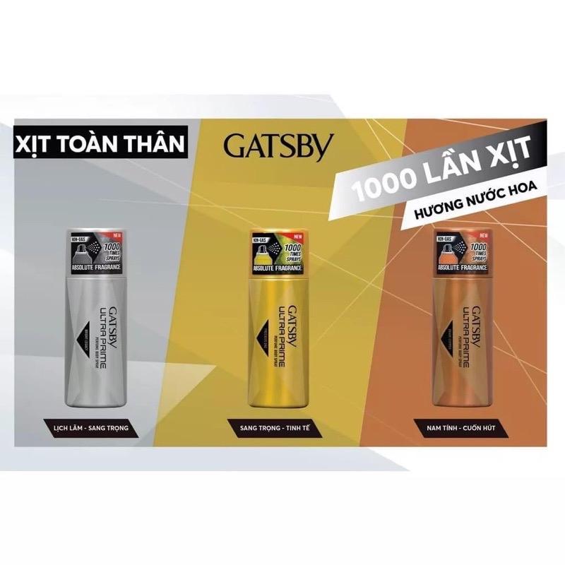 Xịt Toàn Thân GATSBY Hương Nước Hoa 150ml