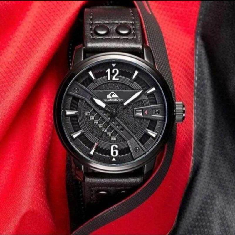 Product Introduction of Jam Tangan Pria dari Kulit Sapi Asli Anti Air Watches Hitam Coklat 2