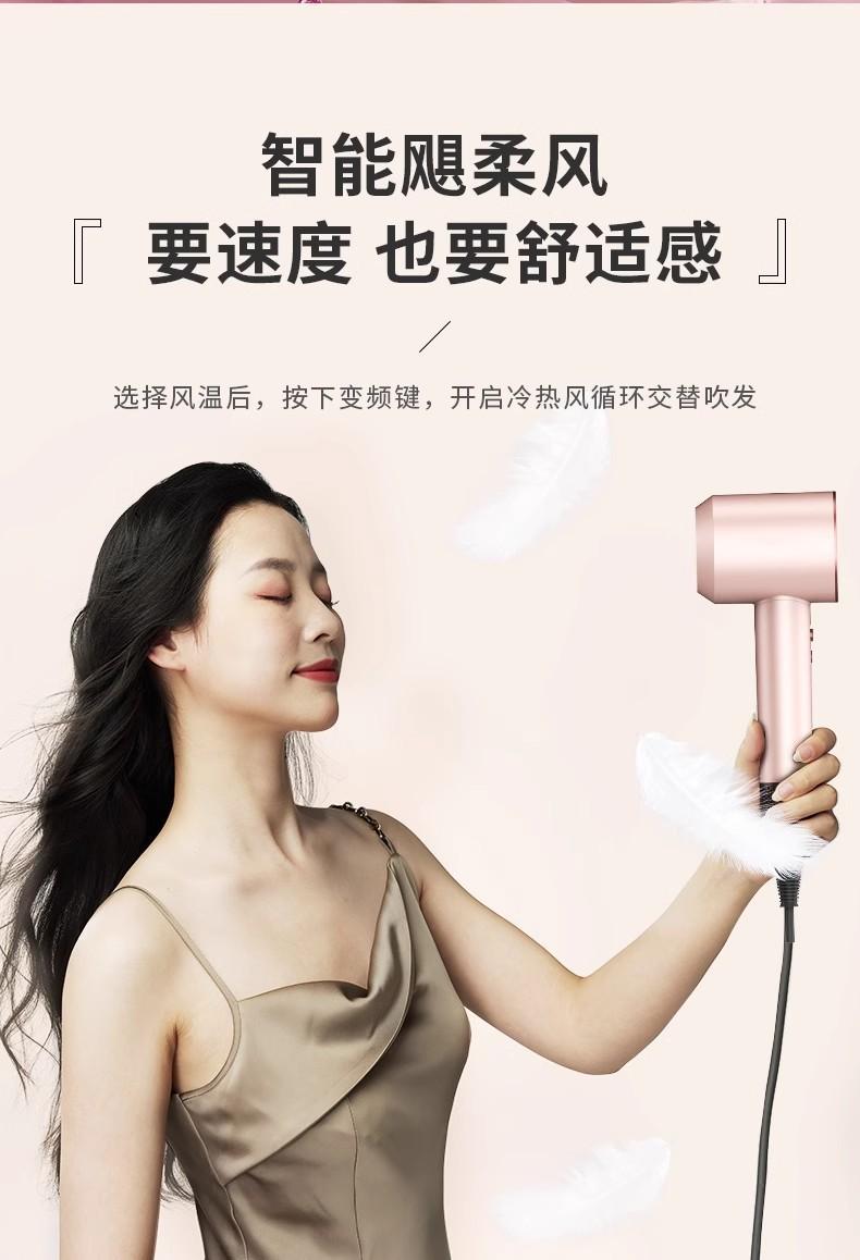 Product Introduction of Máy Sấy Tóc Tốc Độ Cao Không Cánh, Bán Chạy, Với Ion Âm, Động Cơ Không Chổi Than, Máy Sấy Chăm Sóc Tóc Nhiệt Độ Không Đổi, Bộ Quà Tặng Máy Sấy Tóc Cao Cấp 12